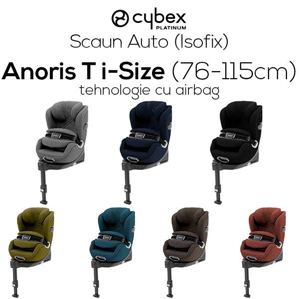 Anoris T i-Size 75 - 115 cm / 1 - 6 ani / max 21kg