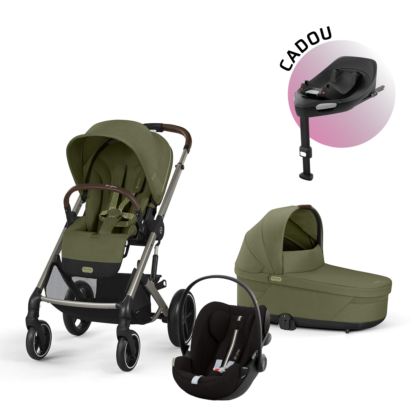 Pachet Baby Boom Balios S Moss Green