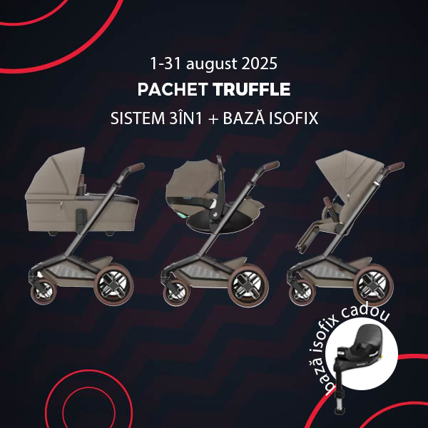 Pachet 4 in 1 MAXI COSI Fame Twillic Truffle