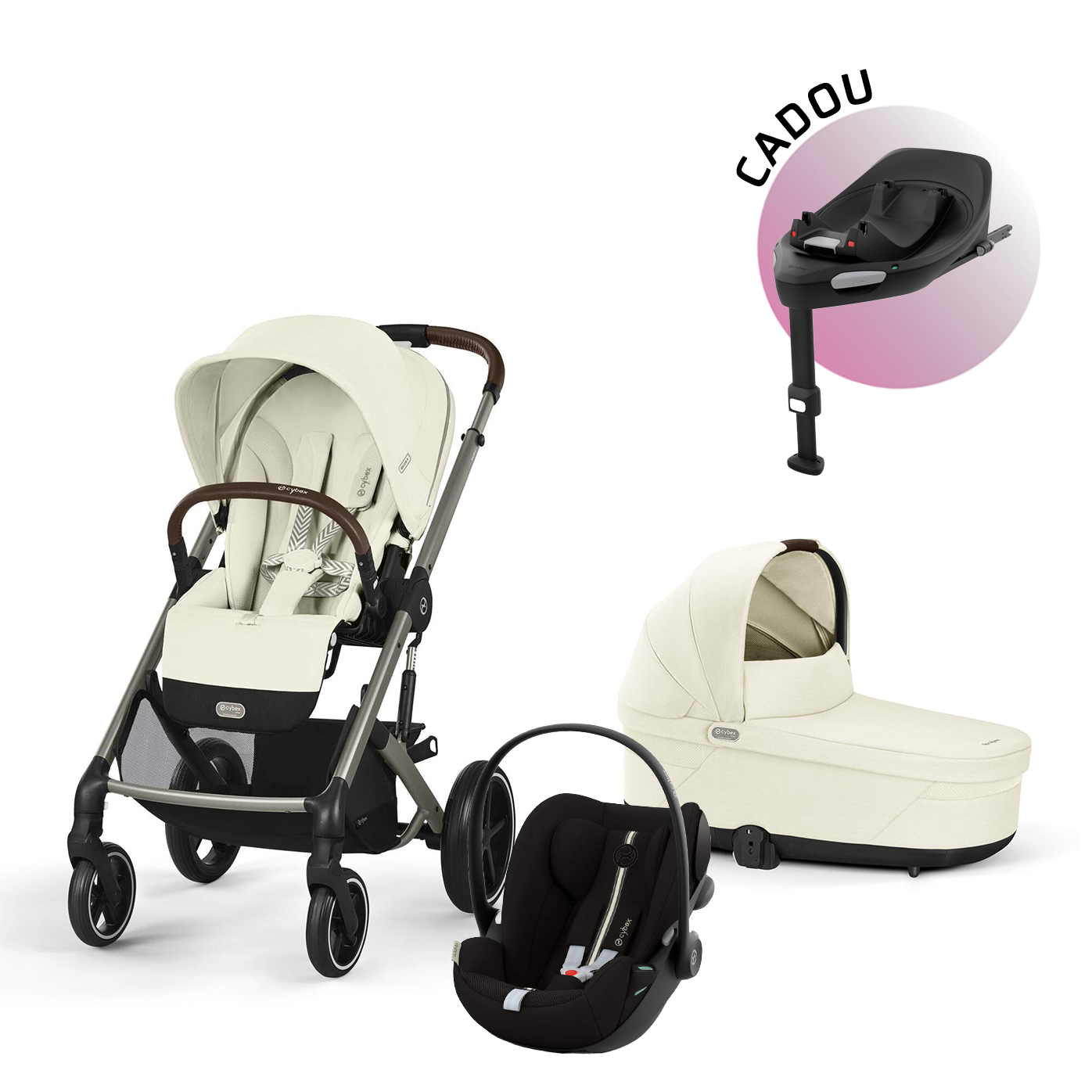Pachet Baby Boom Balios S Seashell Beige